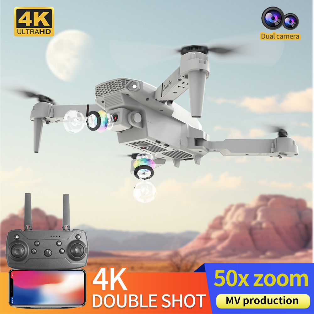 طائرة بدون طيار E88 احترافية ج - مراجعة Drone Lidar وسعره