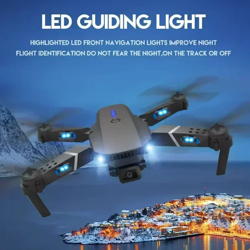 E88 Pro WIFI FPV الطائرة بدون  - مراجعة Drone Cinematic وسعره