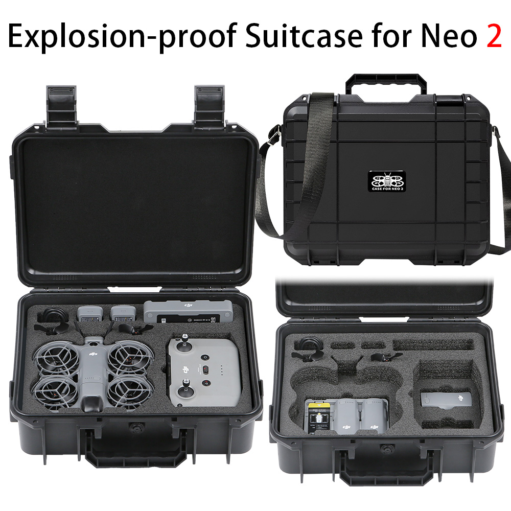 ل DJI NEO 2 حافظة حقيبة مقاومة - مراجعة Drone Lidar وسعره